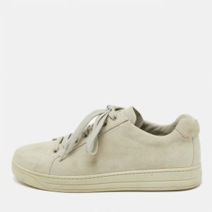 Prada Sport Light Grey Suede Low Top Sneakers Size 38, Athletic Shoes & Sneakers - Luxury Closet catalog