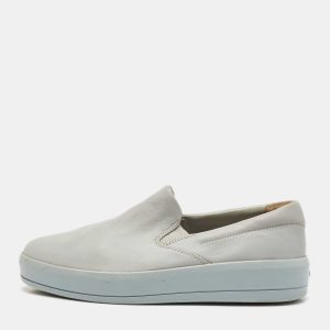 Prada Sport Grey Leather Slip On Sneakers Size 36.5, Athletic Shoes & Sneakers - Luxury Closet catalog