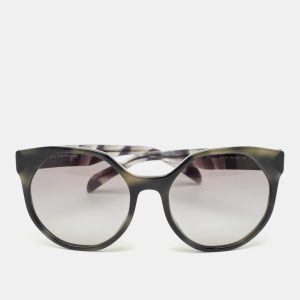 Prada Black/Grey Gradient SPR11T Cat Eye Sunglasses, Sunglasses - Luxury Closet catalog