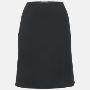 Prada Black Crepe Short Skirt M, Skirts - Luxury Closet catalog