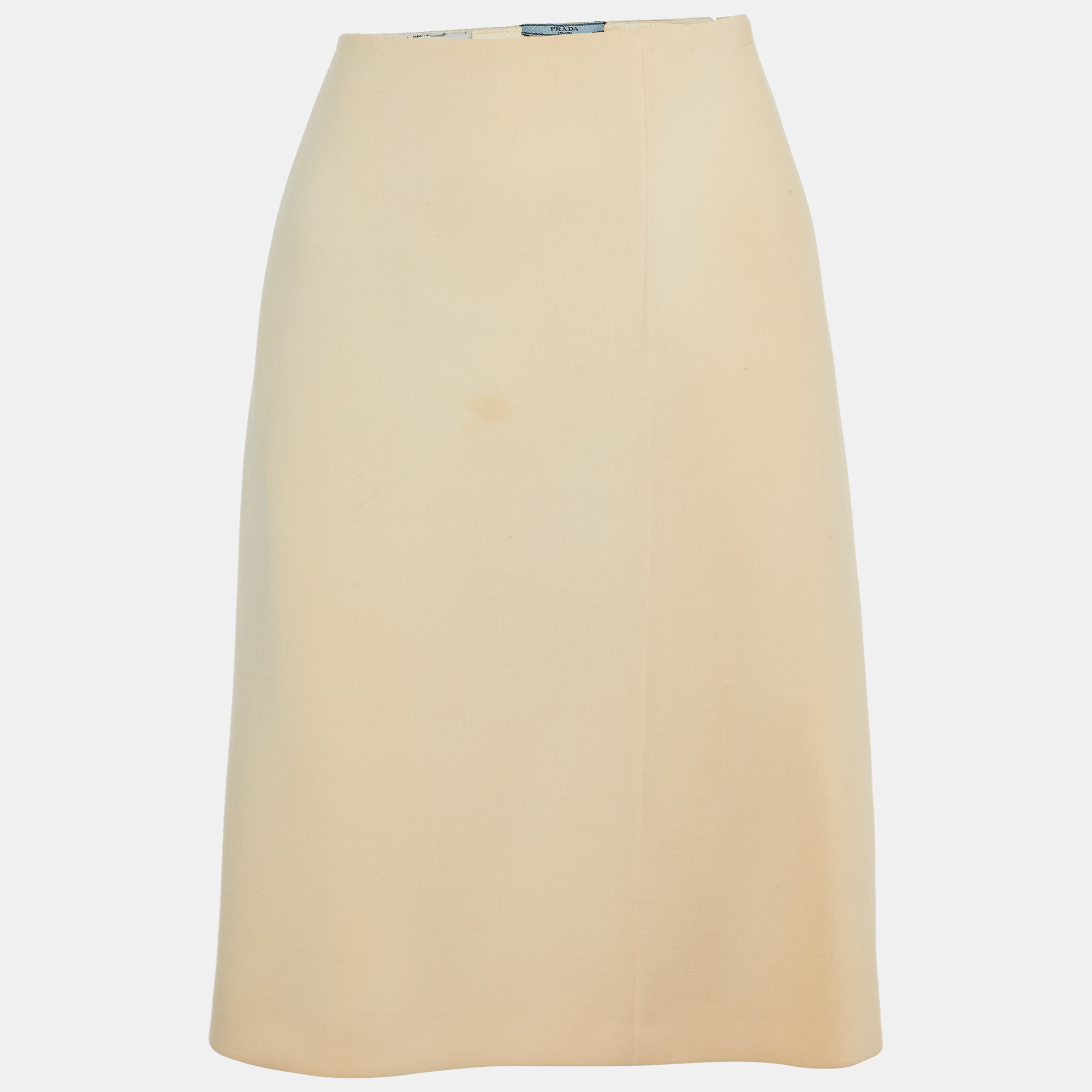 Prada Cream Wool Pencil Skirt M, Skirts - Luxury Closet catalog