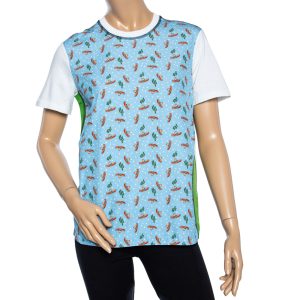 Prada Colorblock Cactus Sombrero Print Cotton& Silk T-Shirt XS, Shirts & Tops - Luxury Closet catalog