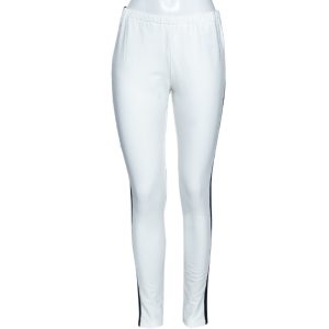 Prada White Cotton Contrast Trimmed Track Pants M, Clothing - Luxury Closet catalog