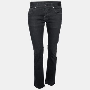Prada Black Denim Tapered Fit Jeans M, Jeans - Luxury Closet catalog