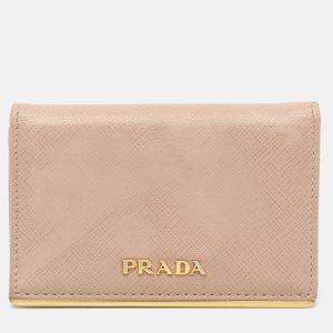 Prada Beige Leather Logo Coin Purse, Wallets & Money Clips - Luxury Closet catalog