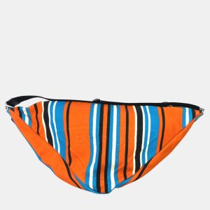 Prada Orange Blue x Black stripe crossbody Bag, Handbags - Luxury Closet catalog