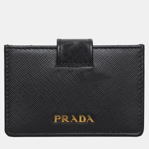 Prada Leather Card Holder, Wallets & Money Clips - Luxury Closet catalog