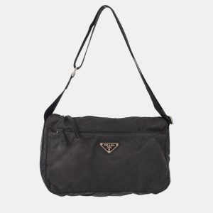 Prada Black Nylon Shoulder Bag, Shoulder Bags - Luxury Closet catalog