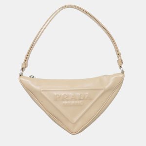 Prada Leather Triangle Pouch Bag, Wallets & Money Clips - Luxury Closet catalog