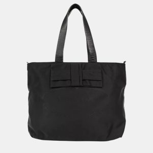 Prada Black Nylon Tote Handbag, Tote Handbags - Luxury Closet catalog