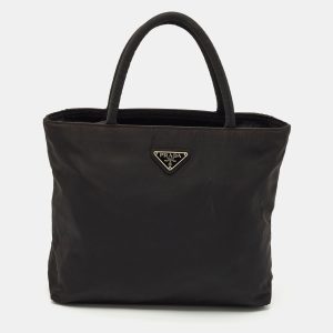Prada Black Tessuto City Zip Tote, Tote Handbags - Luxury Closet catalog