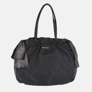 Prada Black Nylon Tote Bag, Tote Handbags - Luxury Closet catalog