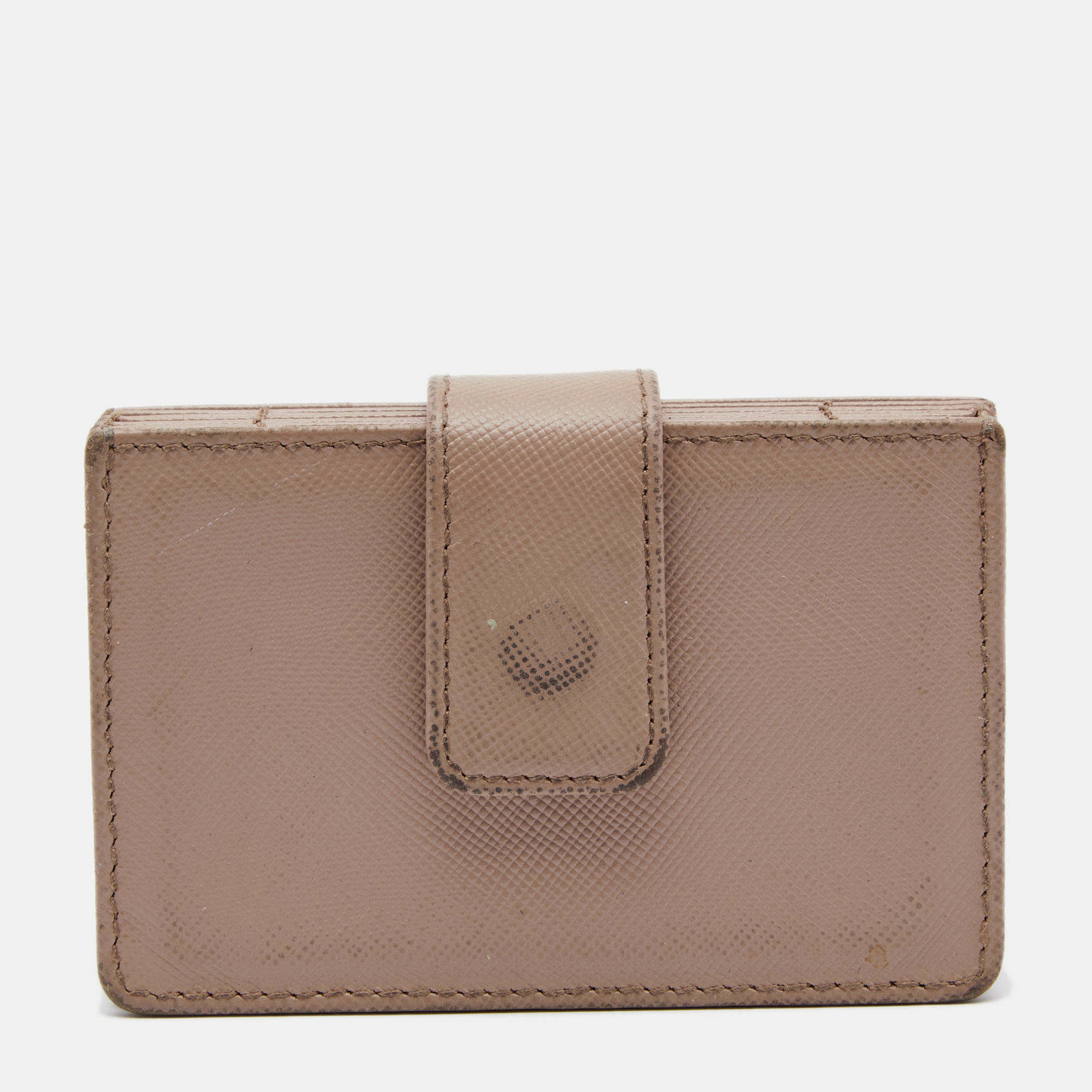 Prada Beige Saffiano Leather 5 Gusset Card Holder, Wallets & Money Clips - Luxury Closet catalog