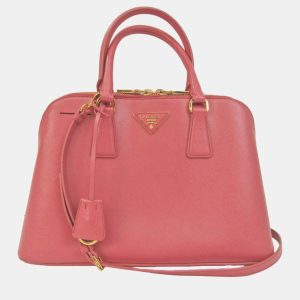 Prada Pink Leather Small Promenade Satchel, Satchels - Luxury Closet catalog