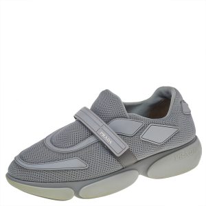 Prada Grey Mesh Cloudbust Low Top Sneakers Size 39.5, Athletic Shoes & Sneakers - Luxury Closet catalog