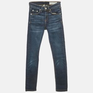 Rag & Bone Blue Denim High Rise Skinny jeans S Waist 24", Jeans - Luxury Closet catalog