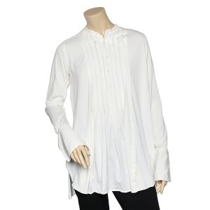Ralph Lauren Cream Cotton Tunic Blouse M, Shirts & Tops - Luxury Closet catalog