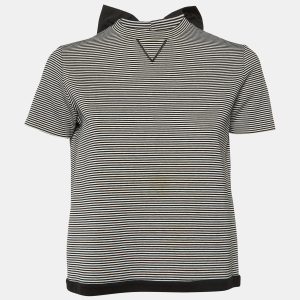RED Valentino Monochrome Striped Bow Detail T-Shirt M, Shirts & Tops - Luxury Closet catalog