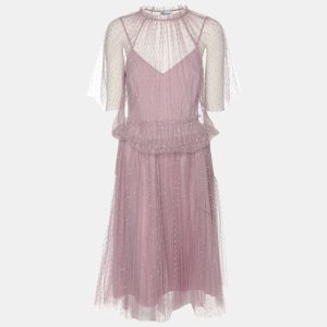 RED Valentino Mauve Tulle Top and Skirt Set S, Suits - Luxury Closet catalog