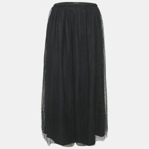 RED Valentino Black Tulle Midi Skirt M, Skirts - Luxury Closet catalog