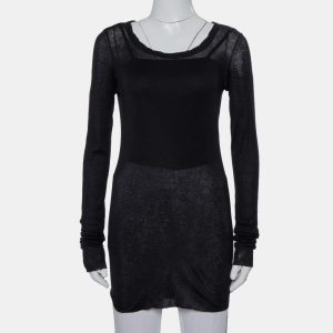 Rick Owens Black Knit Forever Tunic Top M, Shirts & Tops - Luxury Closet catalog