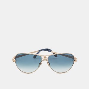 Roberto Cavalli Blue Gradient Markab 883/S Aviator Sunglasses, Sunglasses - Luxury Closet catalog