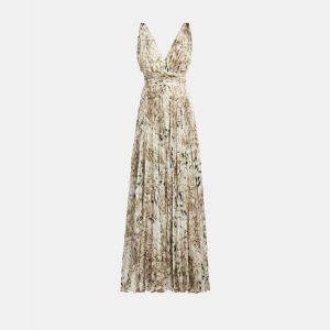 Roberto Cavalli Printed Silk Maxi Dress IT 40, Dresses - Luxury Closet catalog