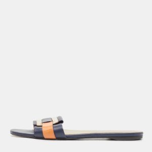 Roger Vivier Multicolor Leather Vivier Flat Slides Size 39, Sandals - Luxury Closet catalog