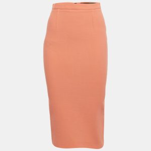 Roland Mouret Orange Wool Pencil Skirt M, Skirts - Luxury Closet catalog