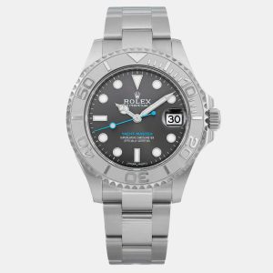 Rolex Rhodium Stainless Steel Yacht-Master 268622 Automatic Men's Wristwatch 37 mm, Watches - Luxury Closet catalog