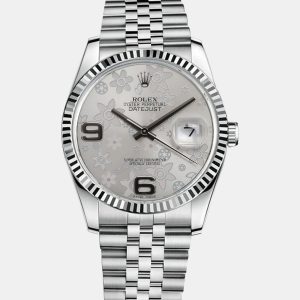 Rolex Datejust 116234 Automatic Silver 18k White Gold Women's Wristwatch 36 mm, Watches - Luxury Closet catalog