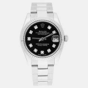 Rolex Datejust 178274 Automatic Black Stainless Steel Women's Wristwatch 31 mm, Watches - Luxury Closet catalog