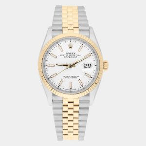 Rolex Datejust 126233 Automatic White 18k Yellow Gold Stainless Steel Women's Wristwatch 36 mm, Watches - Luxury Closet catalog
