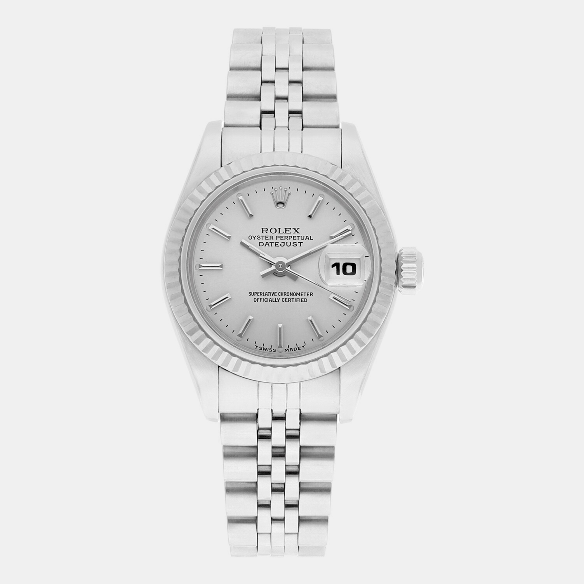 Rolex Datejust 69174 Automatic Silver Stainless Steel Women's Wristwatch 26 mm, Watches - Luxury Closet catalog