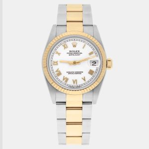 Rolex Datejust 68273 Automatic White Stainless Steel 18K Yellow Gold Women's Wristwatch 31 mm, Watches - Luxury Closet catalog