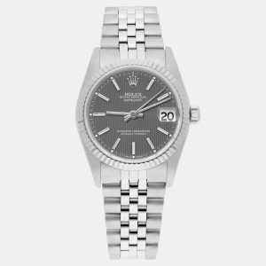 Rolex Datejust 68274 Automatic Grey Stainless Steel Women's Wristwatch 31 mm, Watches - Luxury Closet catalog