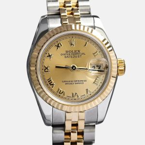 Rolex Datejust 179173 Automatic Stainless Steel 18K Yellow Gold Women's Wristwatch 26 mm, Watches - Luxury Closet catalog