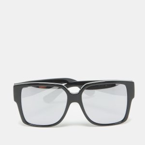 Saint Laurent Black/Silver SLM9 001 Mirror Square Sunglasses, Sunglasses - Luxury Closet catalog