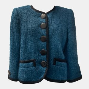 Saint Laurent Paris Black Mohair Vintage 1989 Jacket, Coats & Jackets - Luxury Closet catalog
