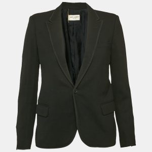 Saint Laurent Black Wool Tailored Blazer S, Coats & Jackets - Luxury Closet catalog