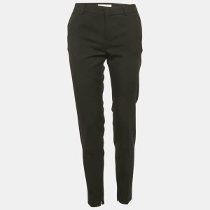 Saint Laurent Black Gabardine Wool Trousers S, Clothing - Luxury Closet catalog