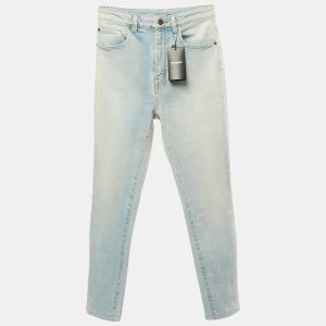 Saint Laurent Light Blue Faded Denim Skinny Jeans M Waist 27", Jeans - Luxury Closet catalog