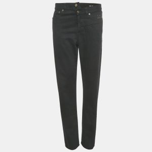 Saint Laurent Black Denim Crossover Slim Fit Jeans M Waist 29", Jeans - Luxury Closet catalog