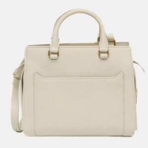 Saint Laurent Paris White Leather Small Eastside Handbag, Satchels - Luxury Closet catalog