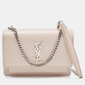 Saint Laurent Light Pink Leather Sunset Wallet On Chain, Wallets & Money Clips - Luxury Closet catalog