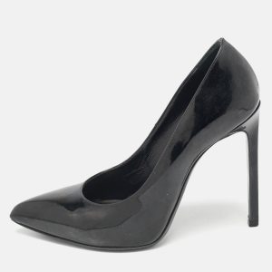 Saint Laurent Black Patent Leather Anja Pumps Size 36, Pumps - Luxury Closet catalog