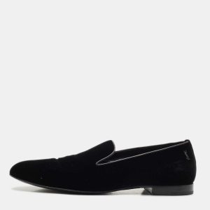 Saint Laurent Black Velvet Smoking Slippers Size 42, Loafers & Slip-Ons - Luxury Closet catalog