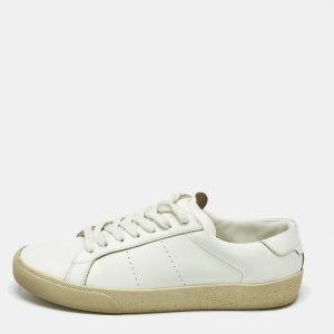 Saint Laurent White Leather Court Classic Sneakers Size 39, Athletic Shoes & Sneakers - Luxury Closet catalog