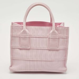 Salvatore Ferragamo Pink Signature Fabric Logo Small Tote, Tote Handbags - Luxury Closet catalog