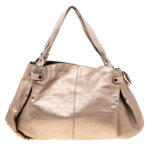Salvatore Ferragamo Beige Leather and Canvas Bow Hobo, Shoulder Bags - Luxury Closet catalog